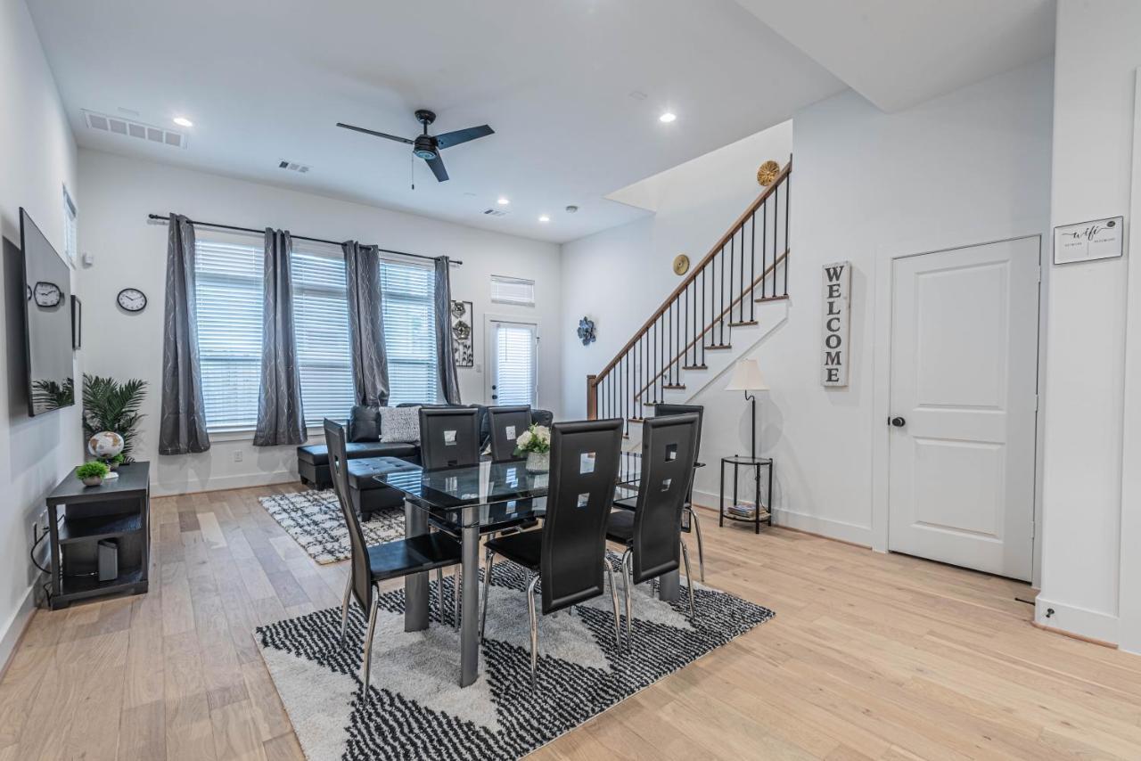 Luxury 3Br, Ks Bed Mins Away 4Rm Dtown, Med Ctr Villa Houston Buitenkant foto